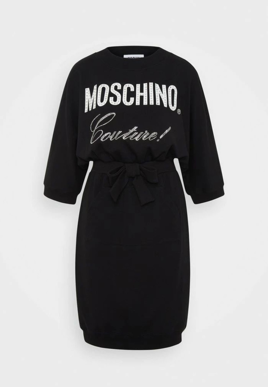 * | Moschino Unitard Day Dress Black