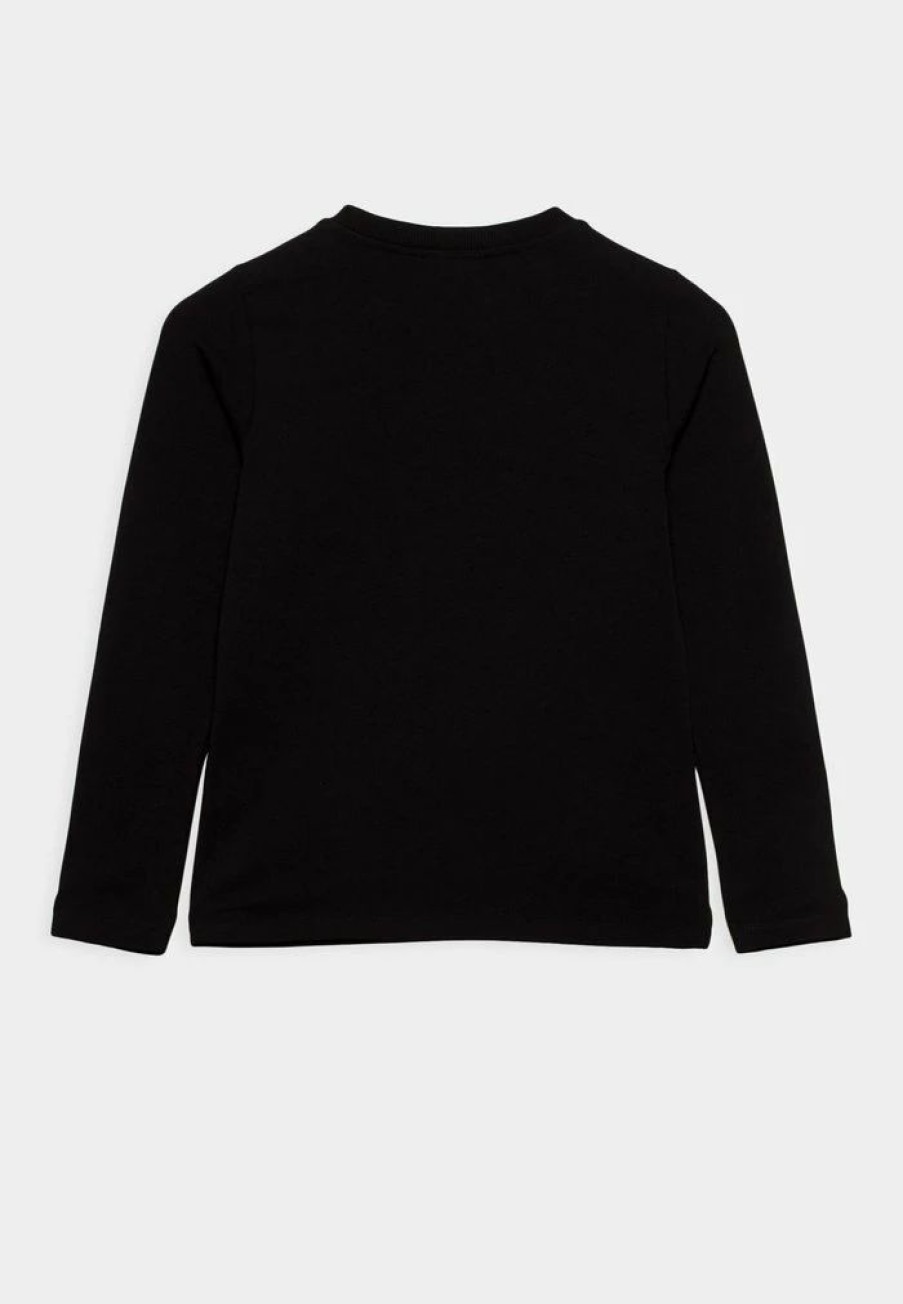 * | Moschino Addition Unisex Long Sleeved Top Black