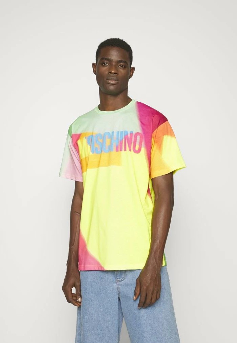 * | Moschino Print T-Shirt Multi Coloured