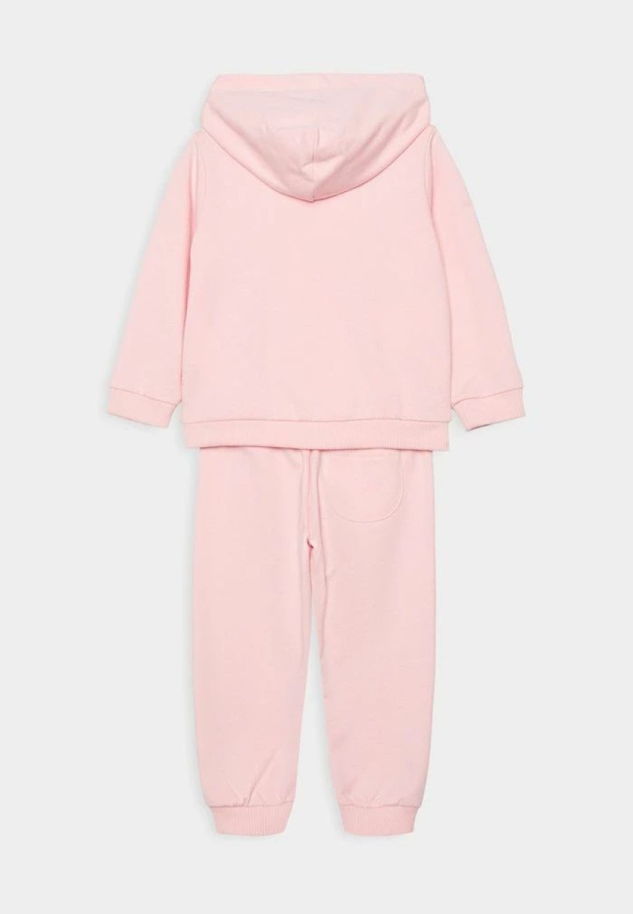 * | Moschino Hooded Tracksuit Unisex Zip-Up Sweatshirt Sugar Rose