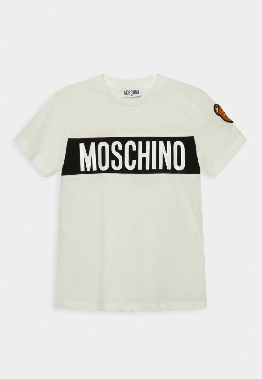 * | Moschino Tee Unisex Print T-Shirt Cloud