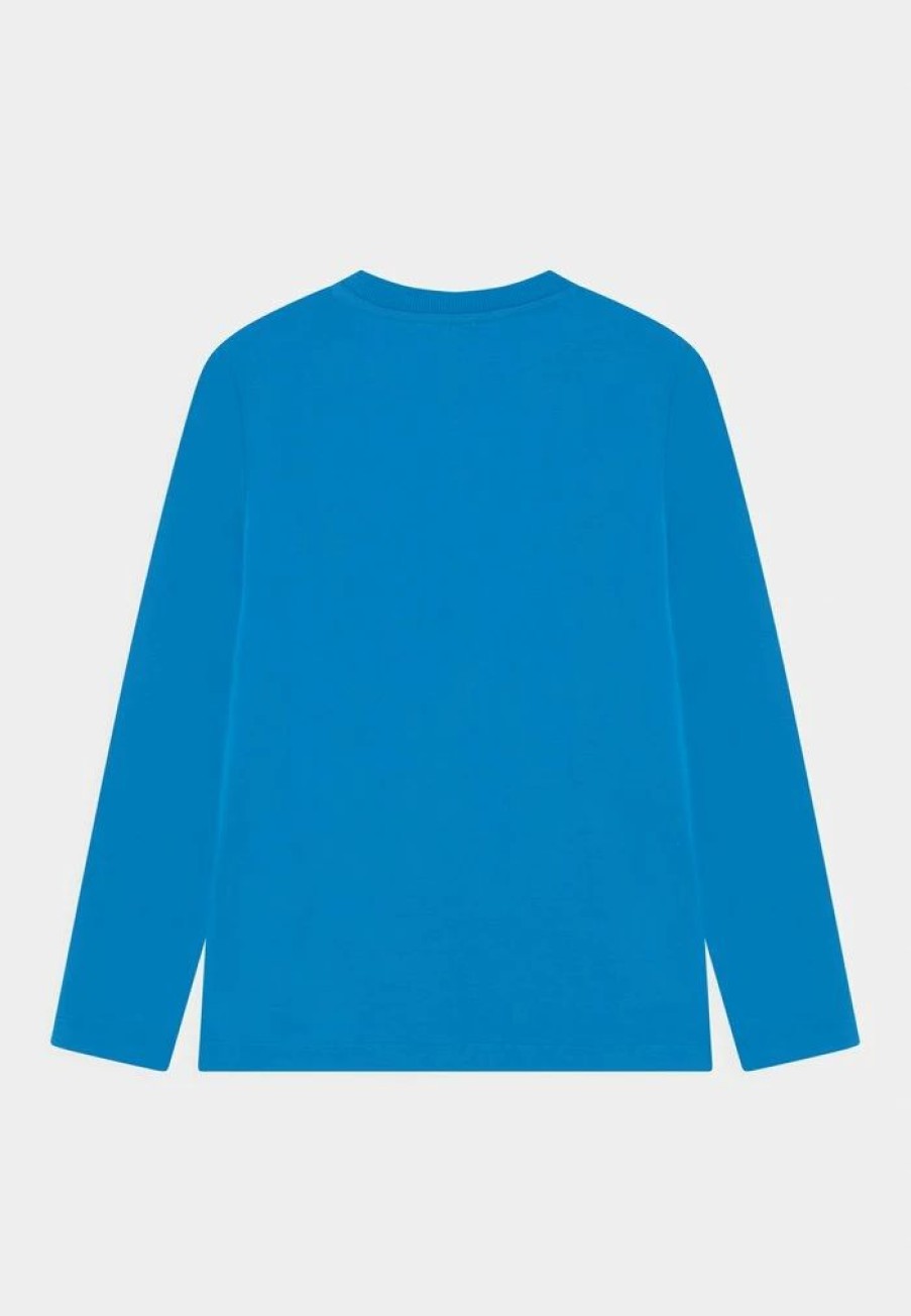 * | Moschino Unisex Long Sleeved Top Brilliant Blue