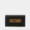 * | Moschino Lettering Wallet Wallet Black