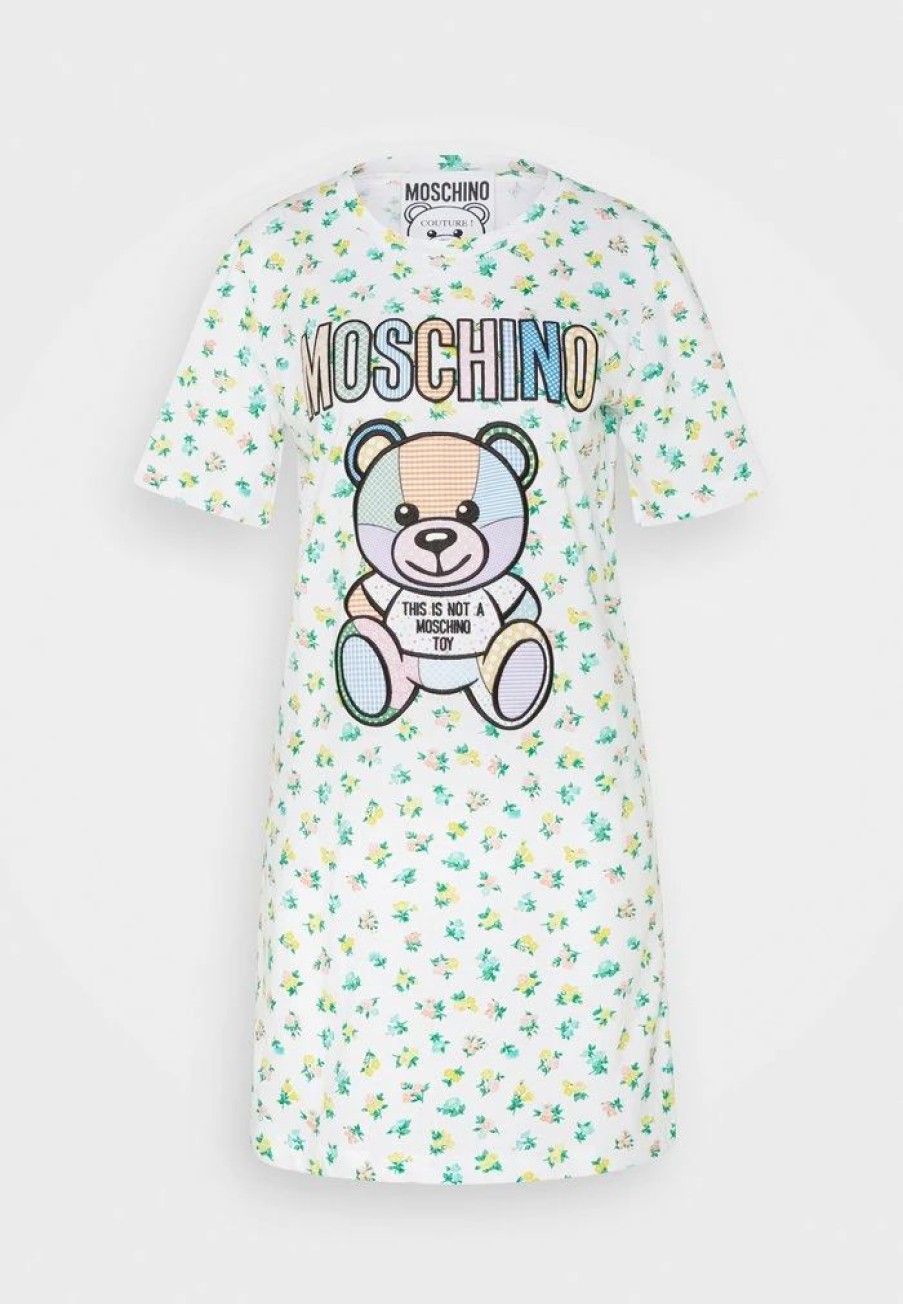 * | Moschino Teddy Day Dress White