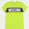 * | Moschino Addition Unisex Print T-Shirt Lime