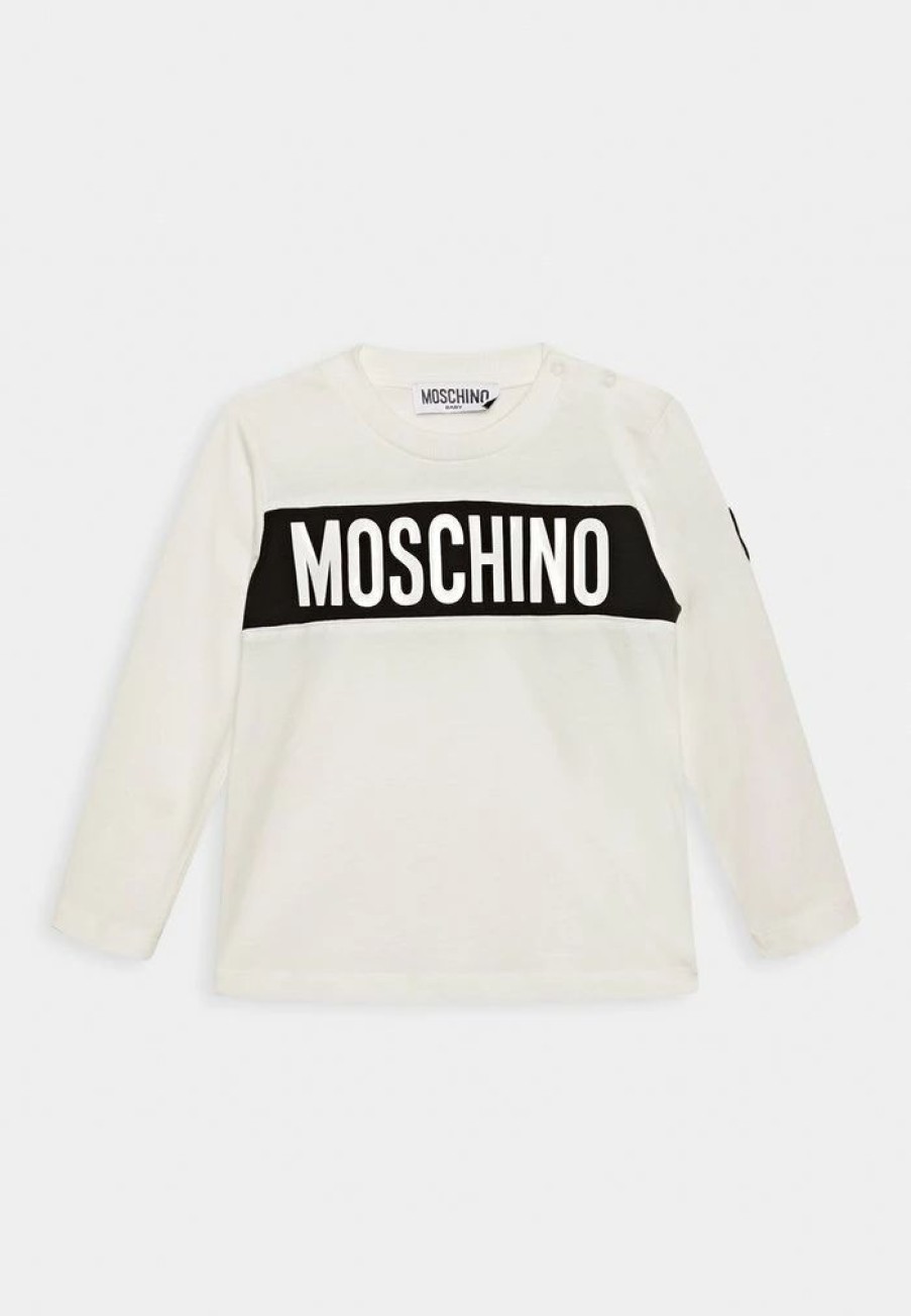 * | Moschino Unisex Long Sleeved Top Cloud