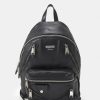 * | Moschino Biker Bag Unisex Rucksack Black