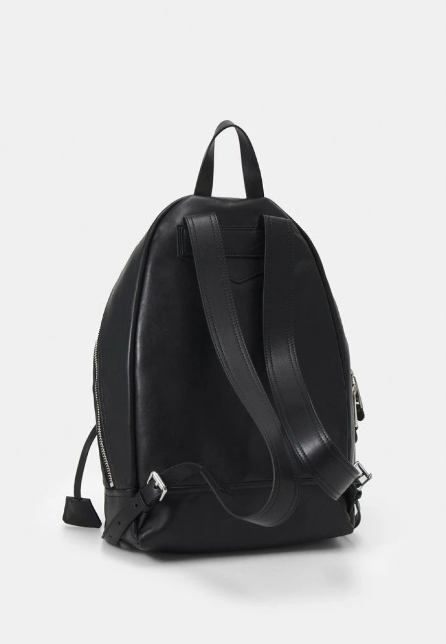 * | Moschino Biker Bag Unisex Rucksack Black