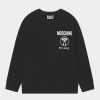 * | Moschino Addition Unisex Sweatshirt Black