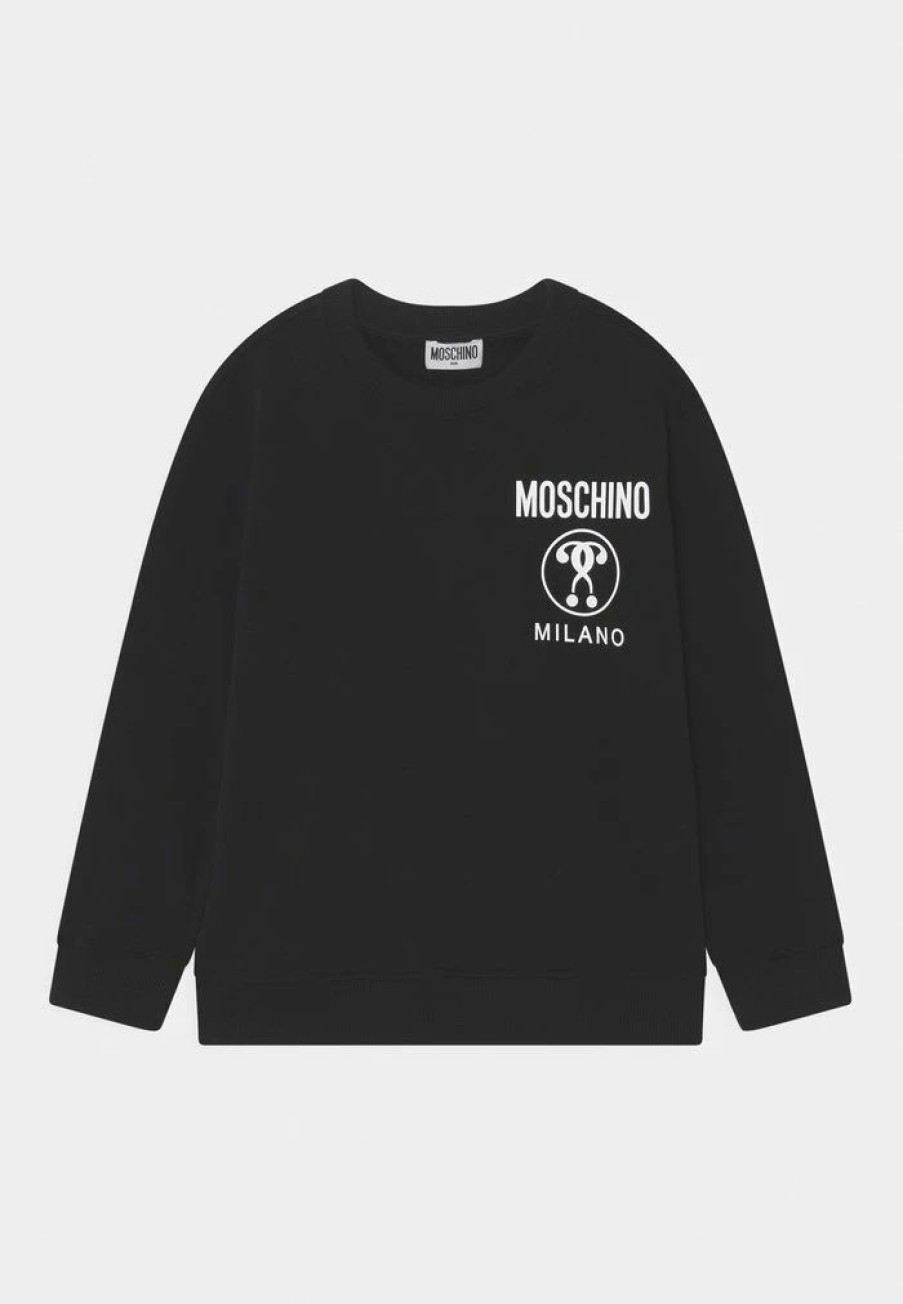 * | Moschino Addition Unisex Sweatshirt Black