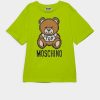 * | Moschino Maxi Unisex Print T-Shirt Lime