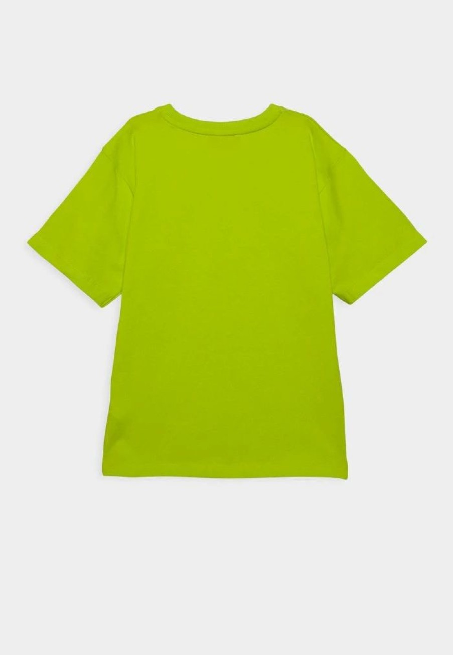 * | Moschino Maxi Unisex Print T-Shirt Lime