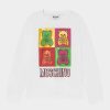 * | Moschino Unisex Long Sleeved Top Optical White