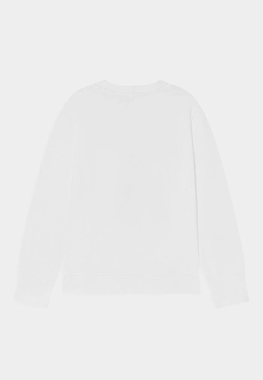 * | Moschino Unisex Long Sleeved Top Optical White