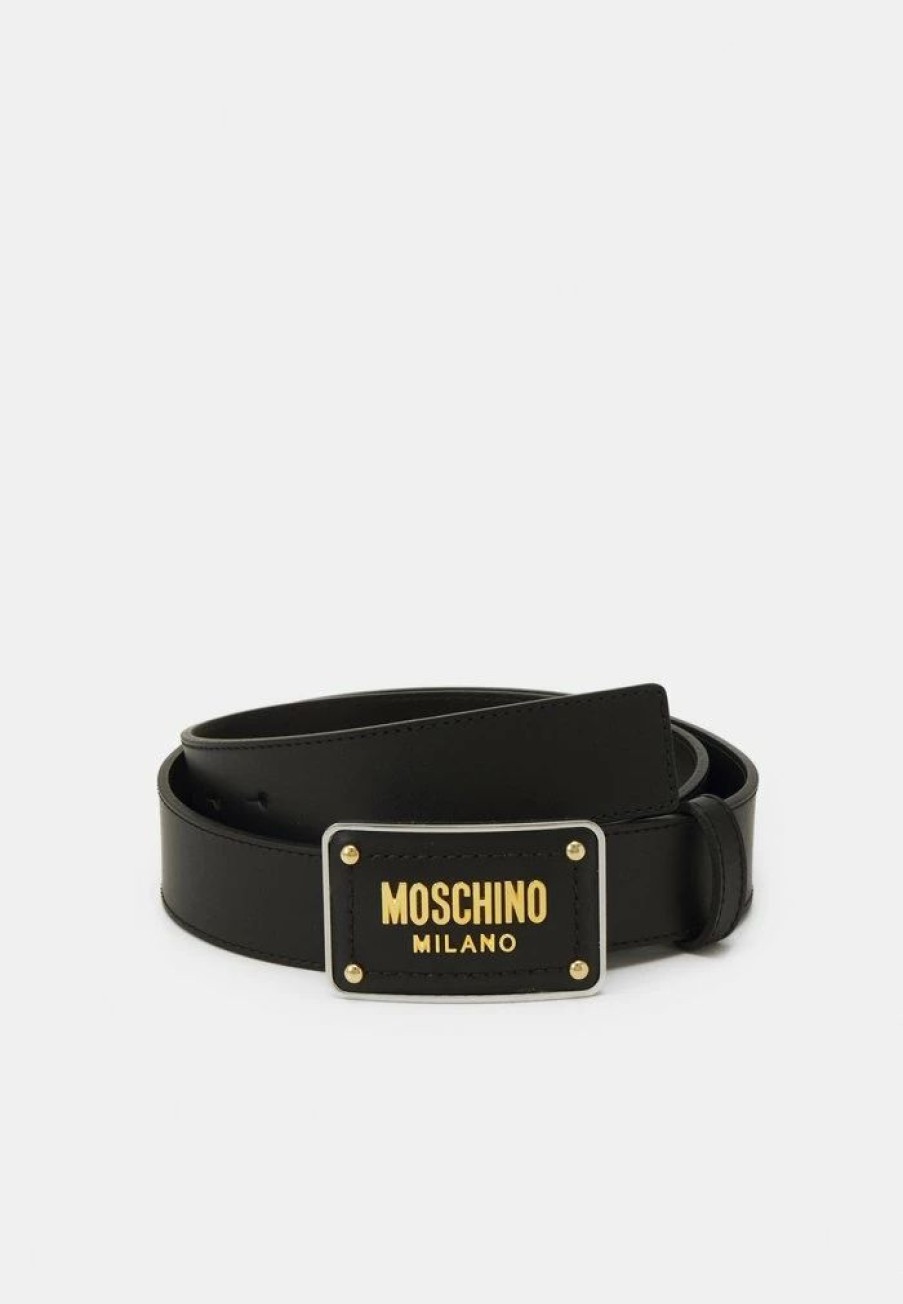 * | Moschino Belt Unisex Belt Black