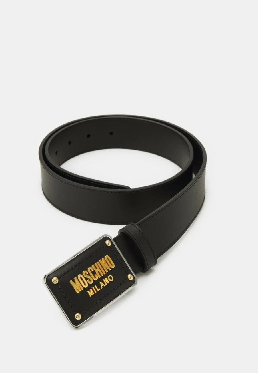 * | Moschino Belt Unisex Belt Black