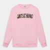 * | Moschino Addition Minions Unisex Sweatshirt Sweet Pink