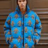 * | Moschino Long Jacket Winter Jacket Blue