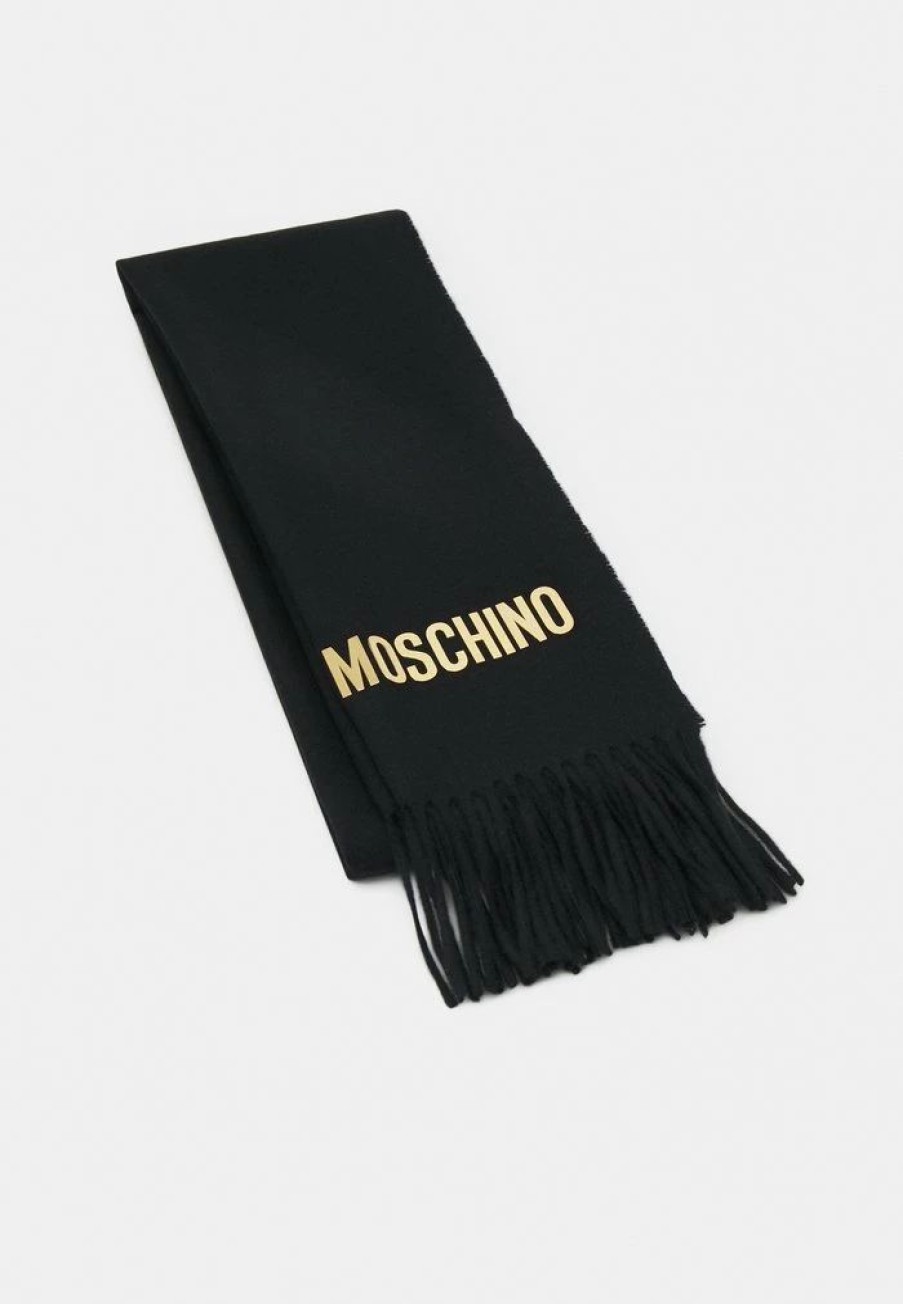 * | Moschino Foulard Black/Gold-Coloured