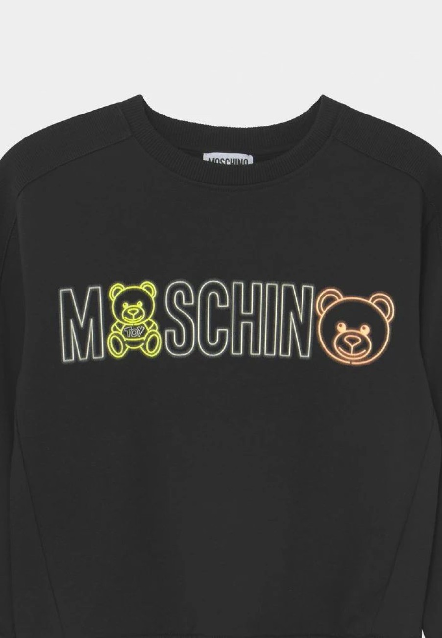 * | Moschino Unisex Sweatshirt Black