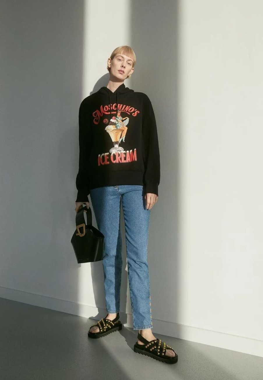 * | Moschino Diner Group Sweatshirt Black