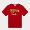 * | Moschino Maxi Print T-Shirt Red