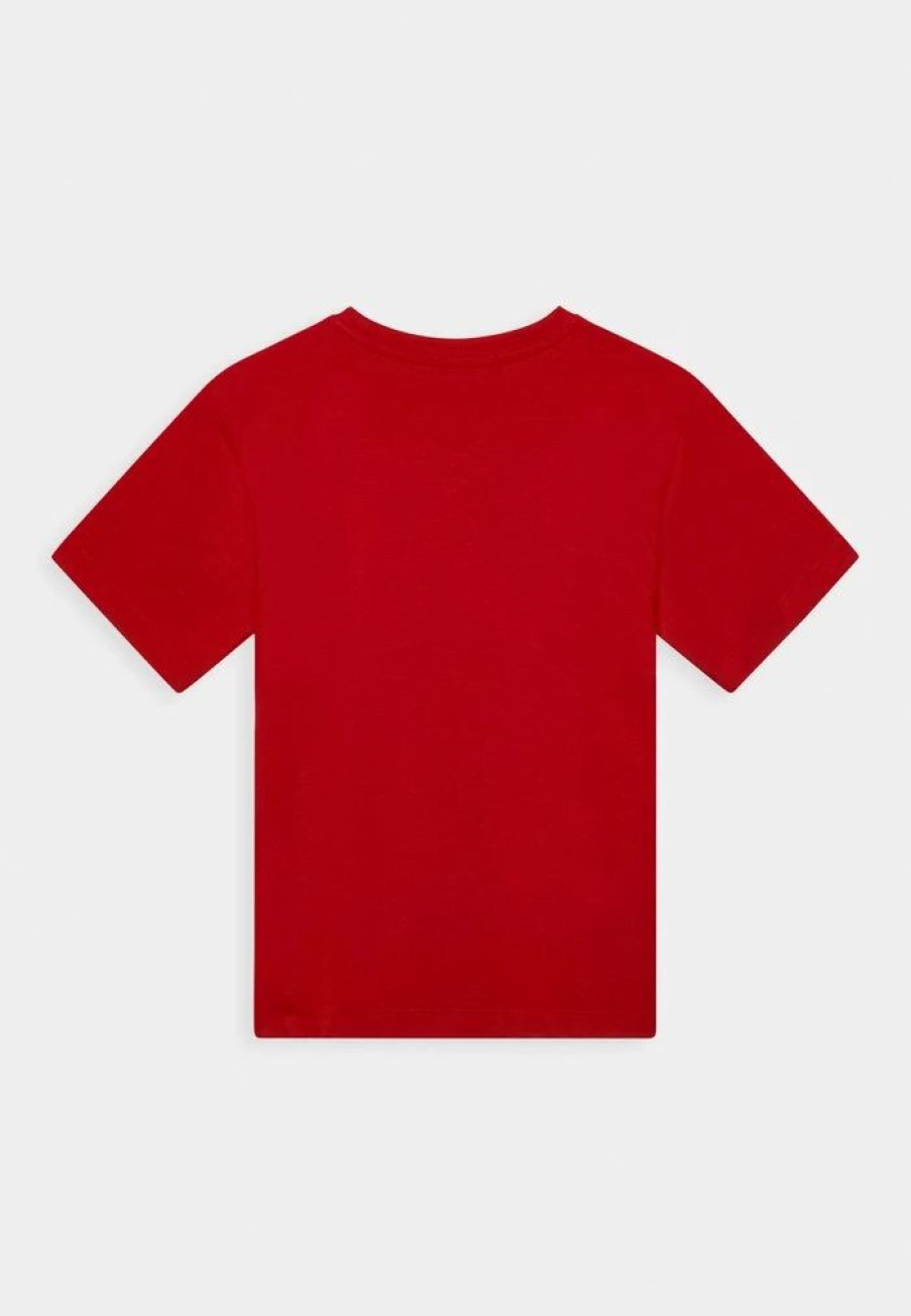 * | Moschino Maxi Print T-Shirt Red