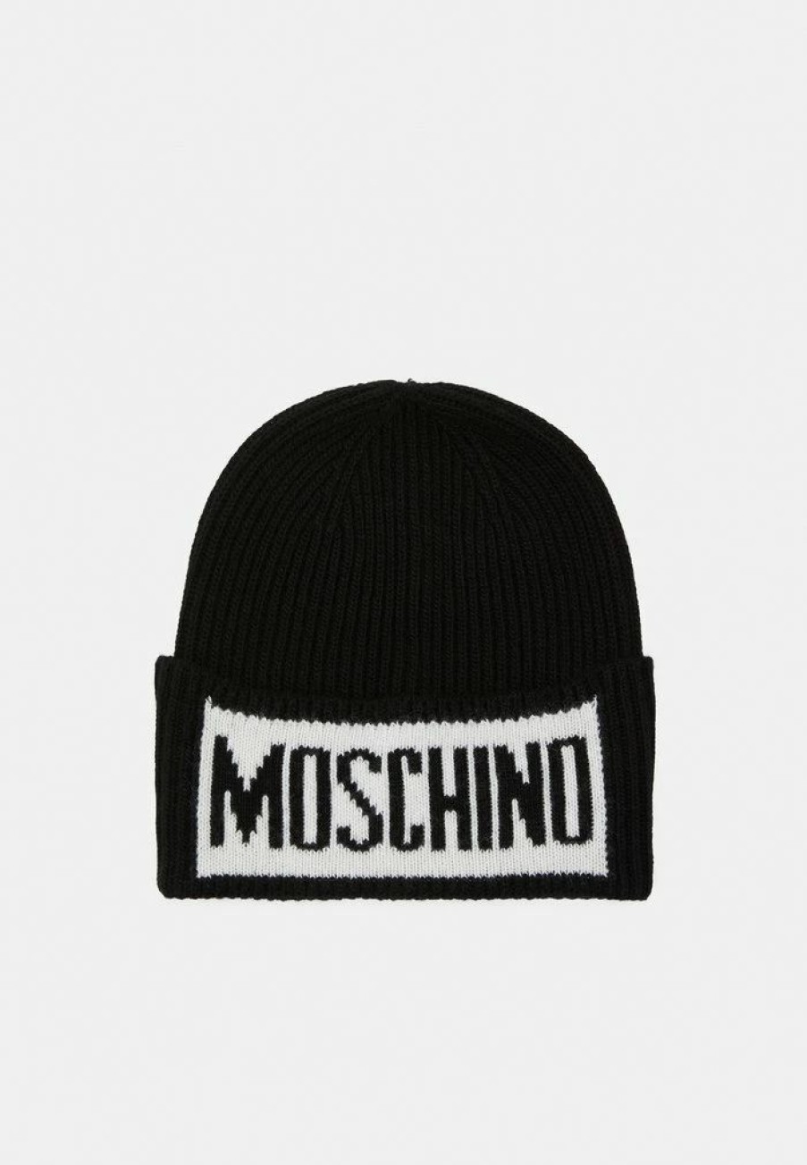 * | Moschino Unisex Beanie Black