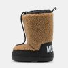 * | Moschino Teddy Bear Detail Winter Boots Black/Brown