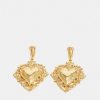 * | Moschino Earrings Earrings Shiny Gold-Coloured