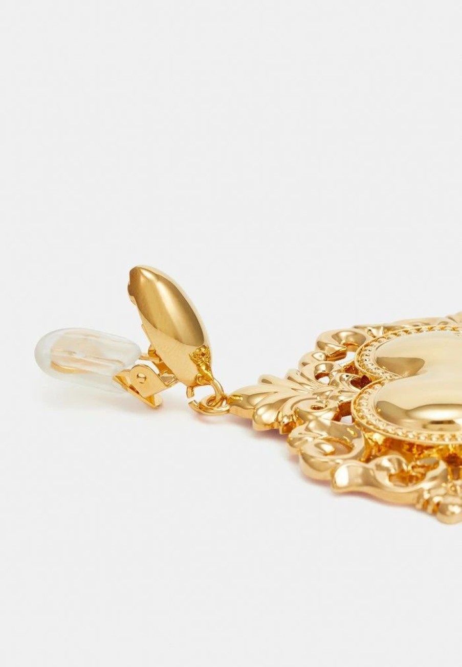 * | Moschino Earrings Earrings Shiny Gold-Coloured