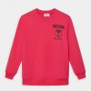 * | Moschino Addition Unisex Sweatshirt Fuxia