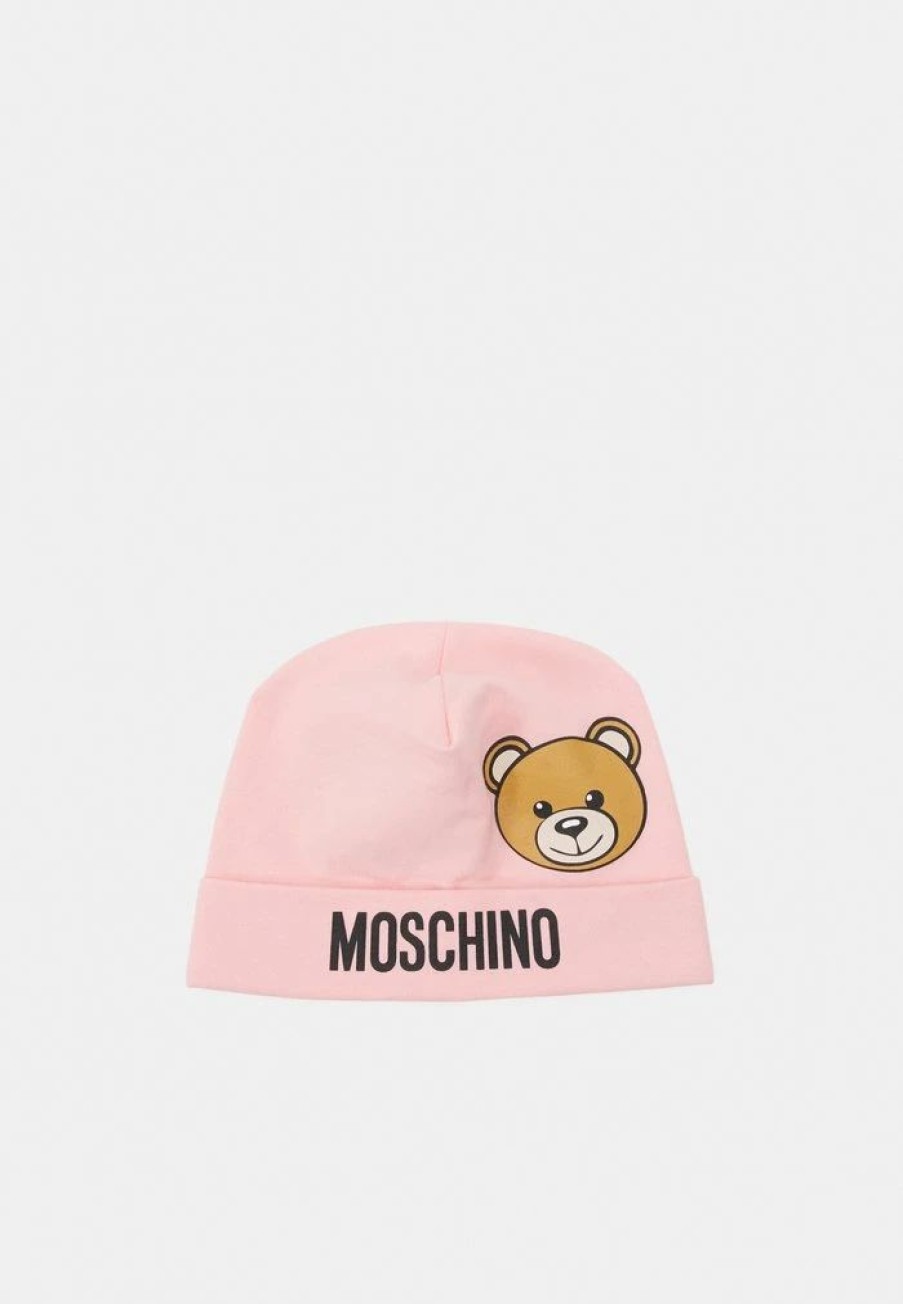 * | Moschino Baby Hat Unisex Beanie Sugar Rose