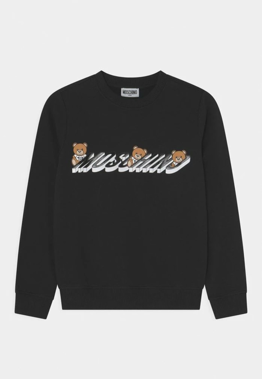 * | Moschino Addition Unisex Sweatshirt Black