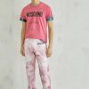 * | Moschino Print T-Shirt Fucsia