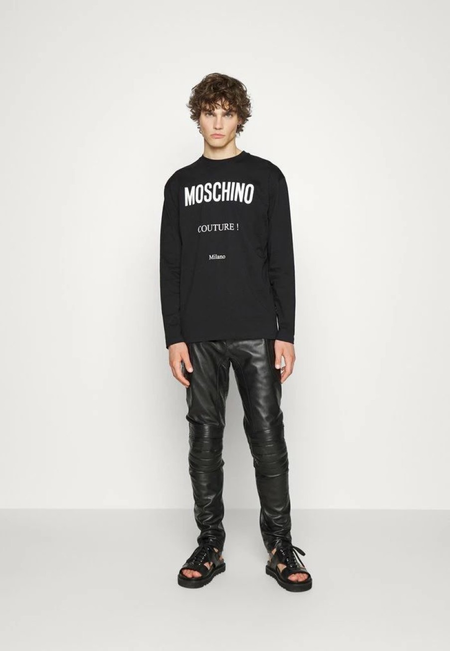 * | Moschino Upper Body Garment Long Sleeved Top Black