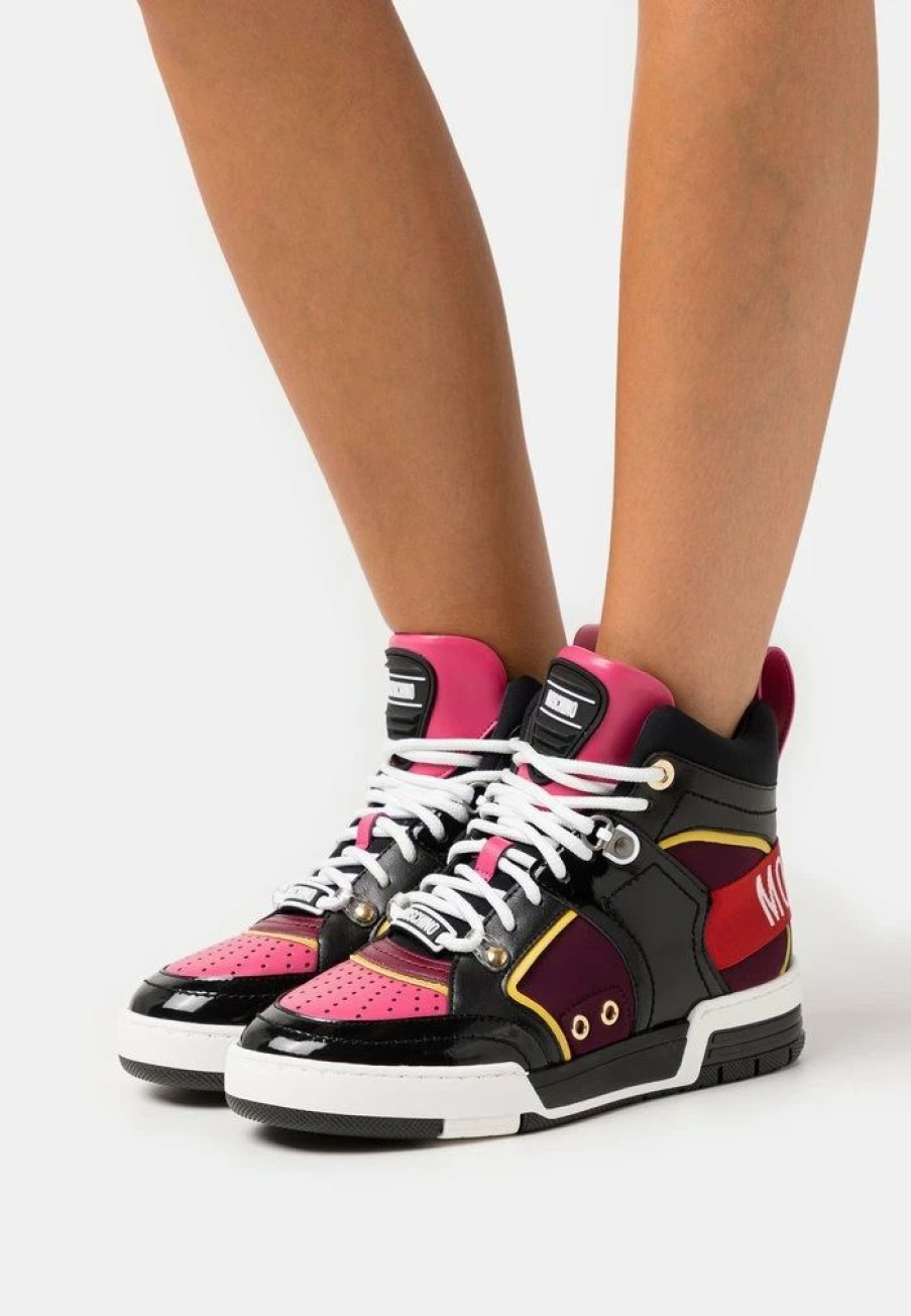 * | Moschino High-Top Trainers Fantasy Color