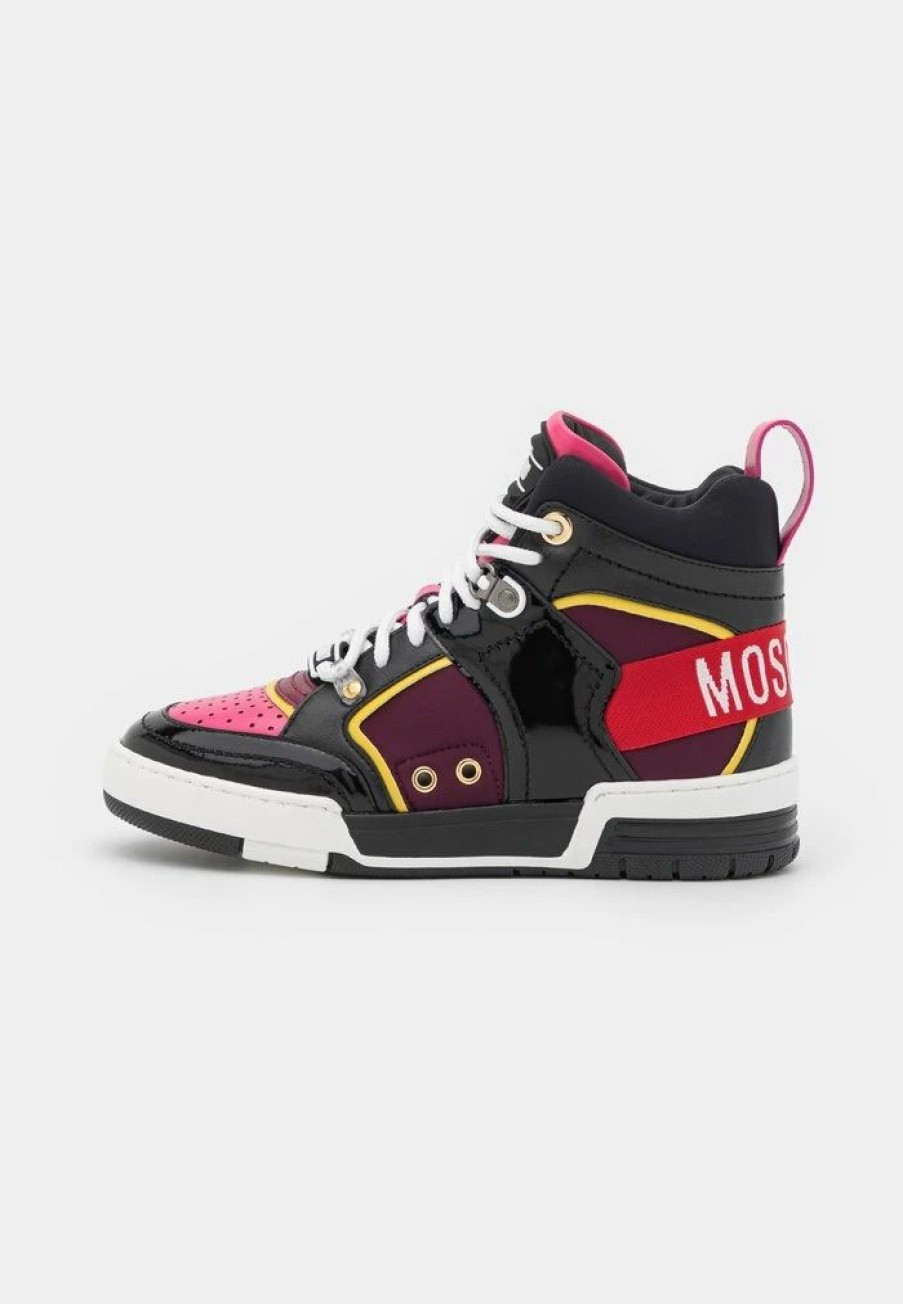 * | Moschino High-Top Trainers Fantasy Color