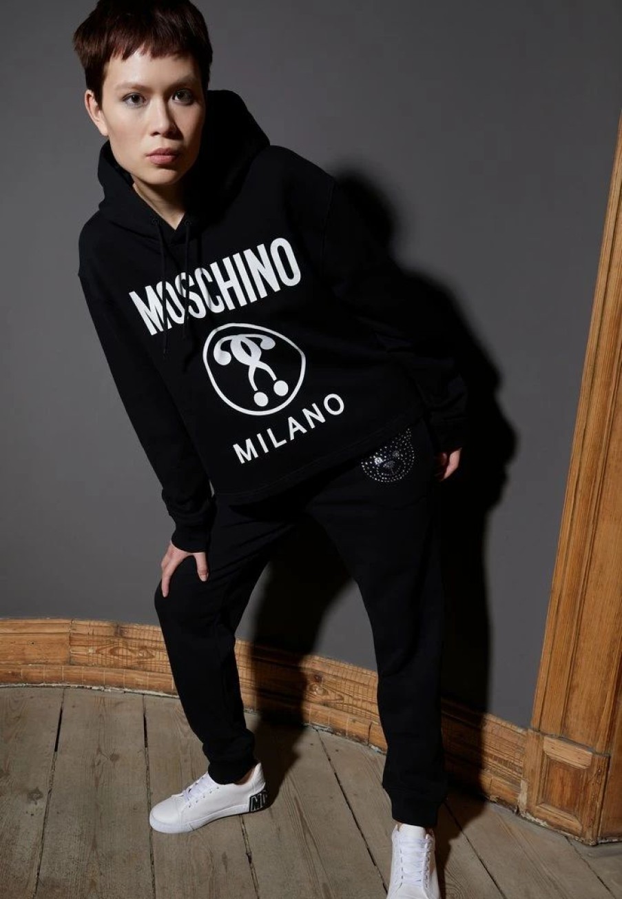 * | Moschino Institutional Sweatshirt Black