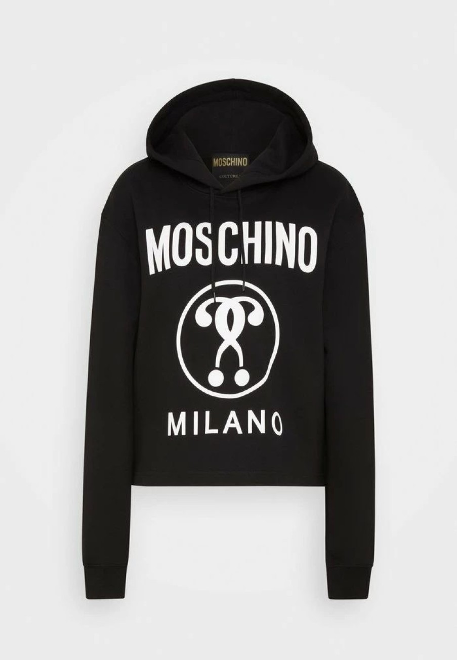 * | Moschino Institutional Sweatshirt Black