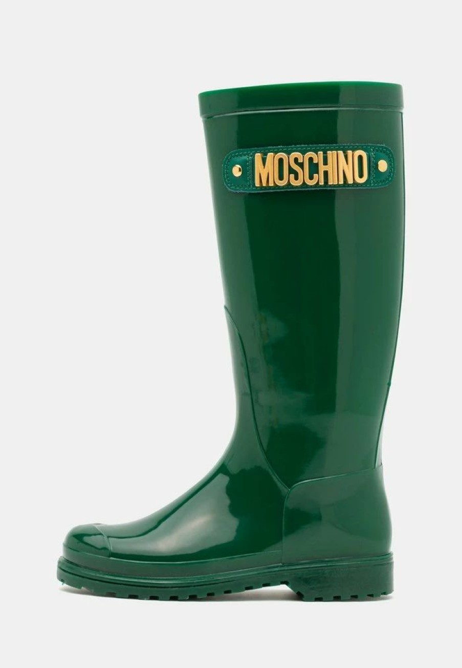 * | Moschino Unisex Wellies Green