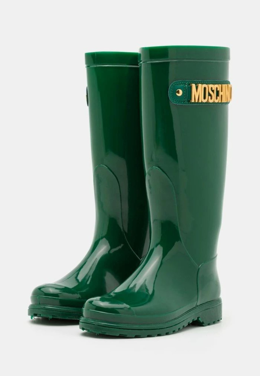 * | Moschino Unisex Wellies Green