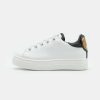 * | Moschino Unisex Trainers White/Black