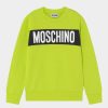 * | Moschino Unisex Sweatshirt Lime