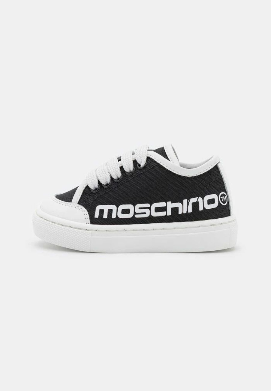 * | Moschino Unisex Trainers Black/White