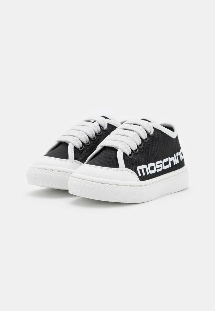 * | Moschino Unisex Trainers Black/White