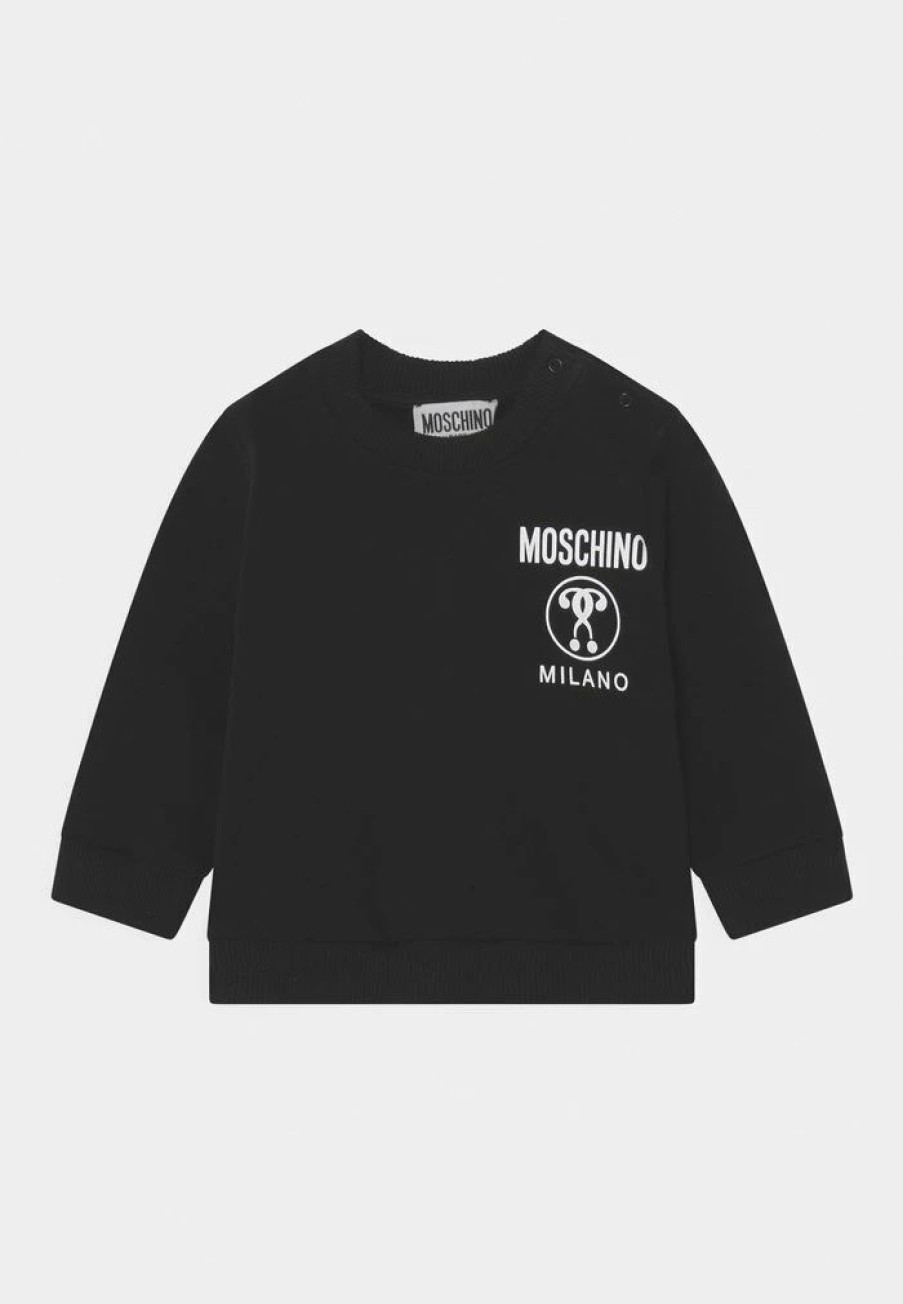 * | Moschino Addition Unisex Sweatshirt Black