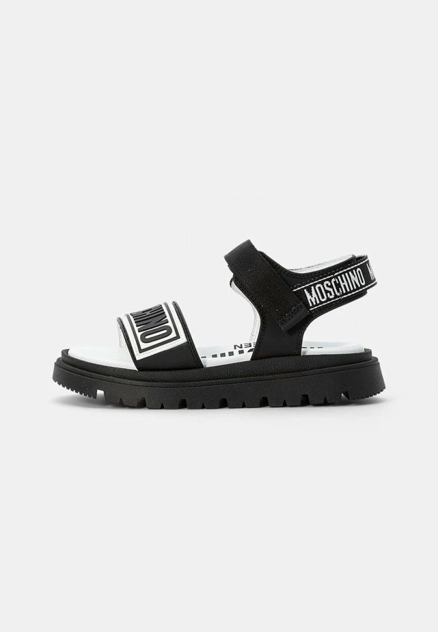 * | Moschino Sandals Black/White