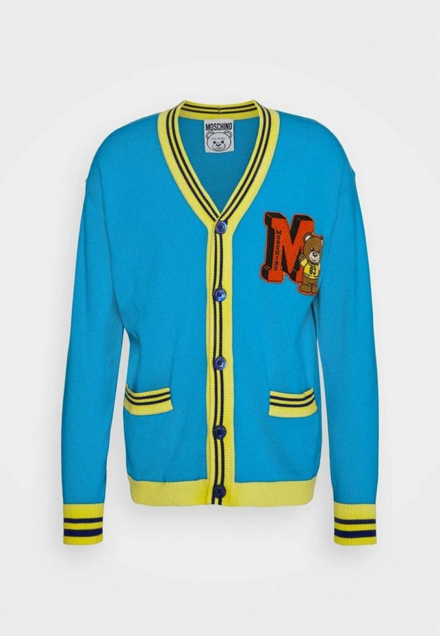 * | Moschino Jacket Cardigan Light Blue