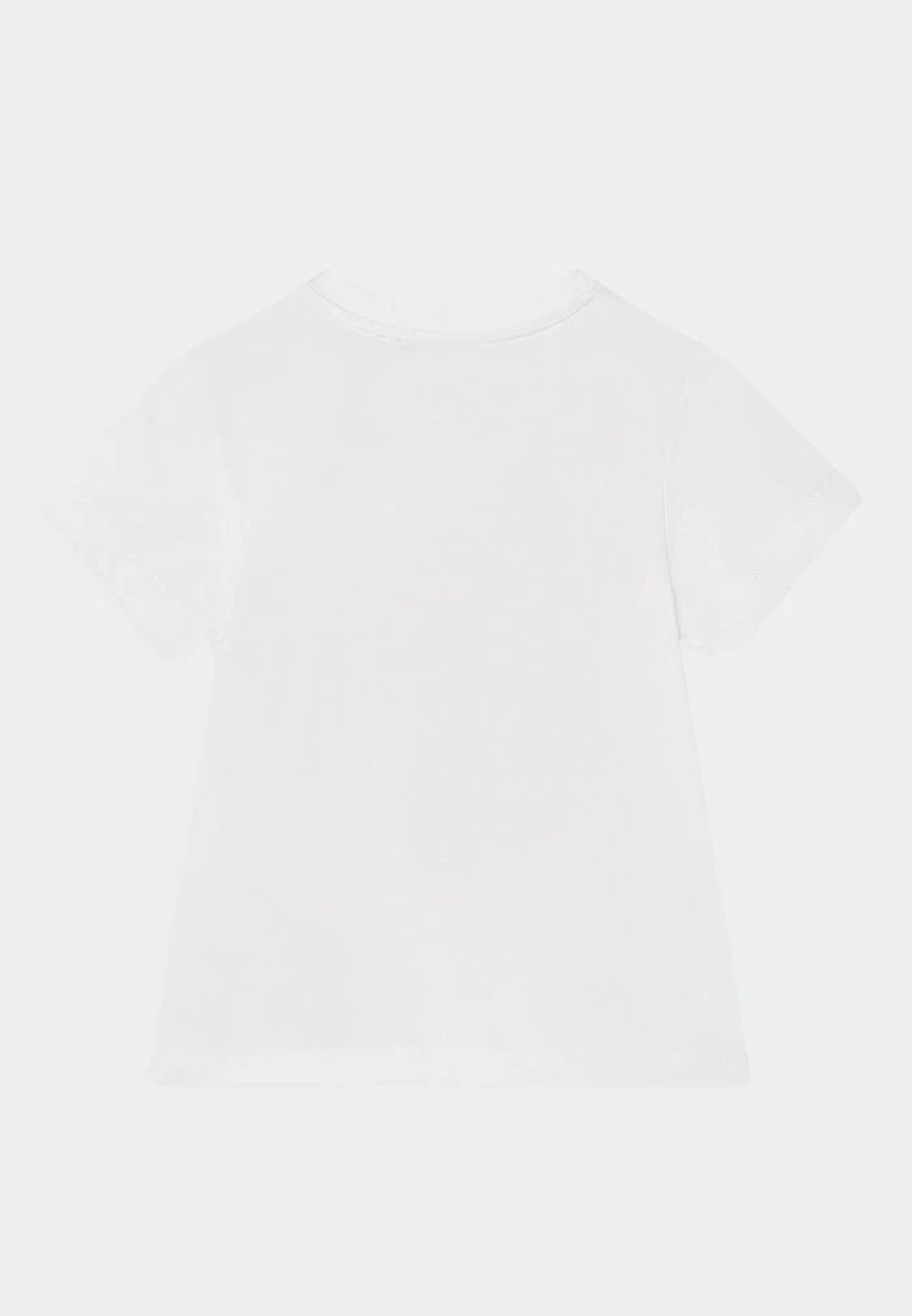 * | Moschino Unisex Print T-Shirt Optical White